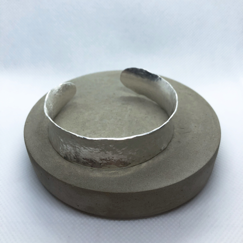 Hammered Curve Cuff