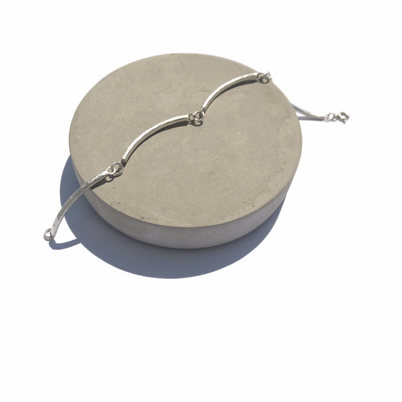 Hammered Link Bracelet