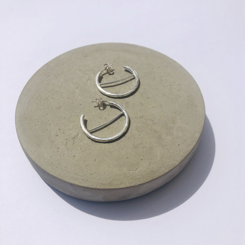 Hammered Hoops