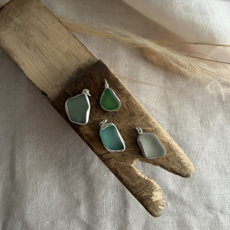 Sea Glass Setting Pendant