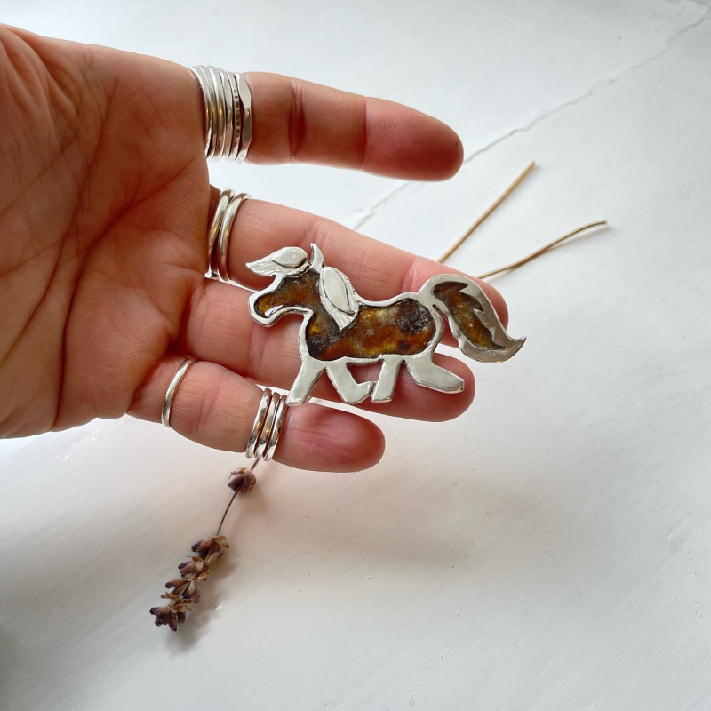 Bespoke - Shetland Brooch