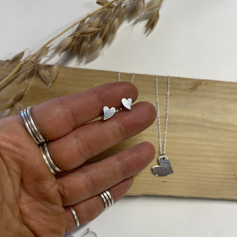 Perfect Pair Love Heart Studs