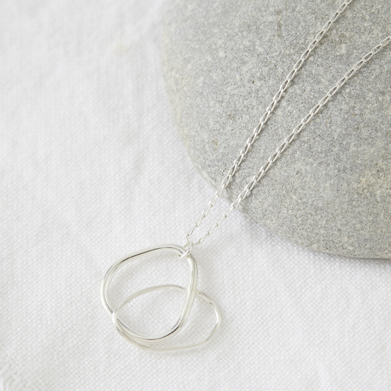 Pebble Double Pendant