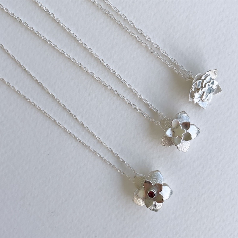 Layered Bloom Pendant