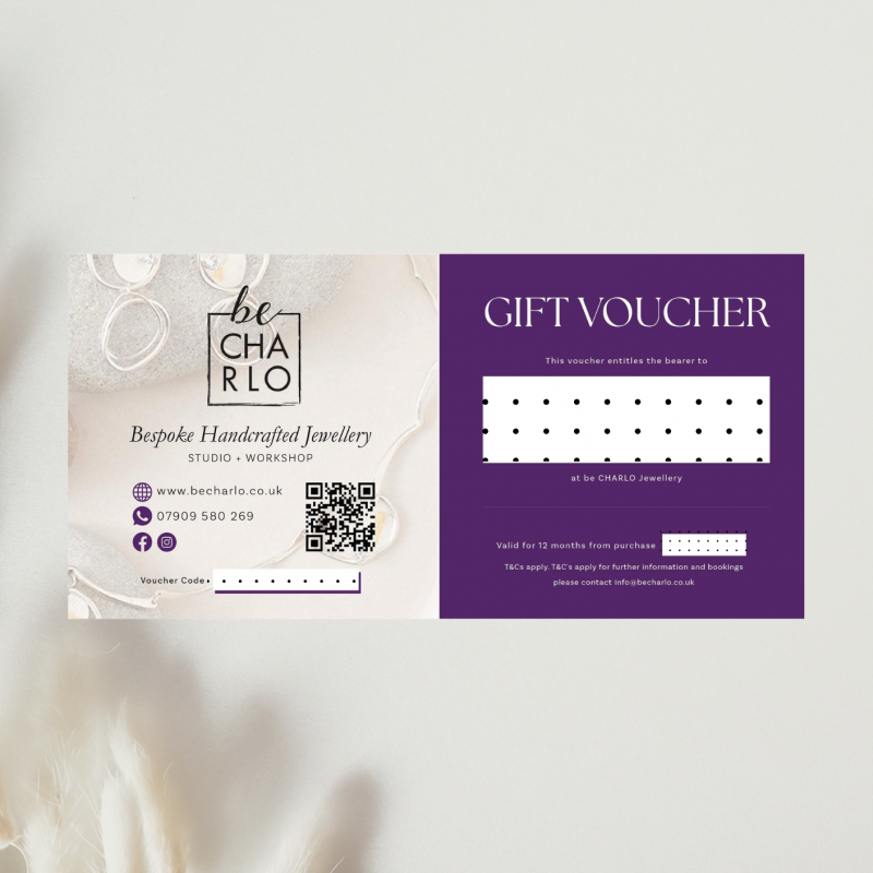 £90 Gift Voucher – Silversmithing Discovery Session