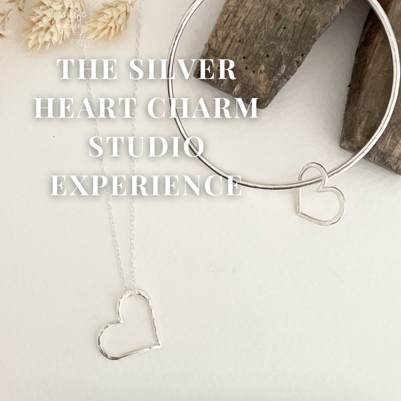 Create Your Own Sterling Silver Heart Charm Studio Experience