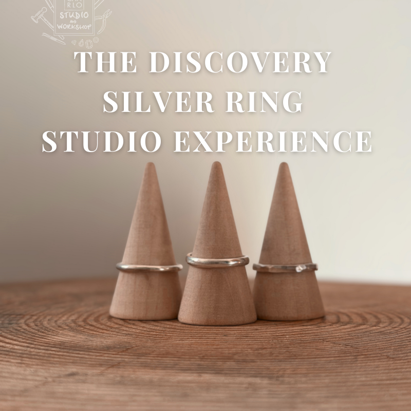 The Discovery  SIlver Ring  Studio Experience Gift Voucher