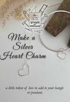 Create Your Own Sterling Silver Heart Charm Workshop Gift Voucher