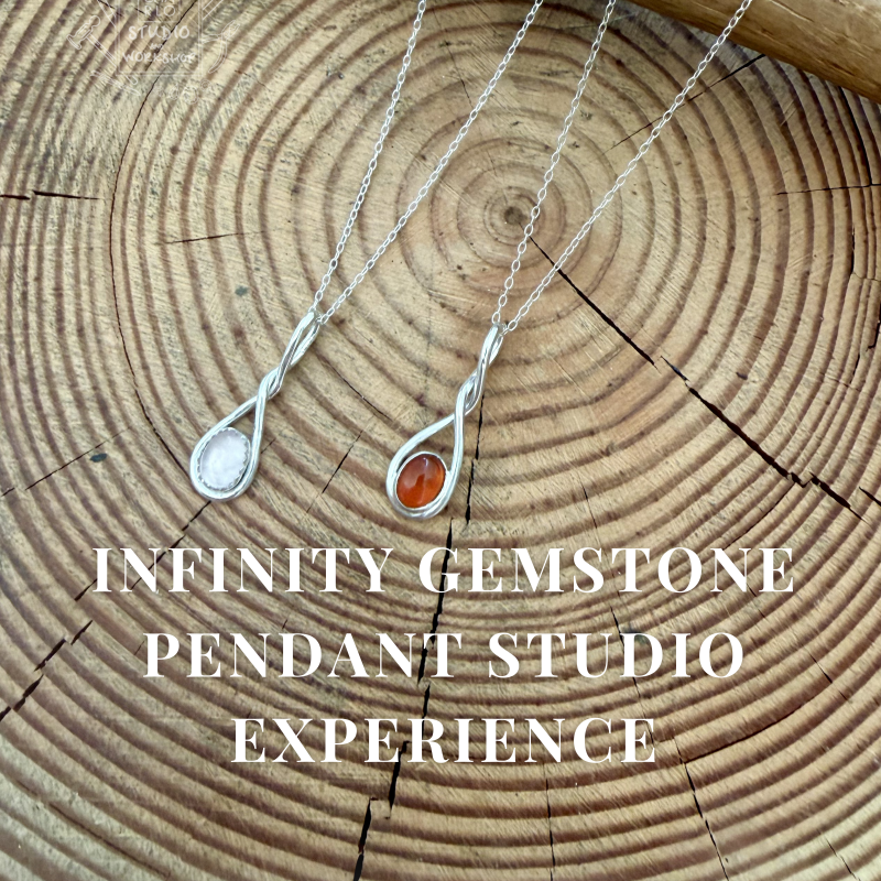 Infinity Gemstone Pendant Studio Experience